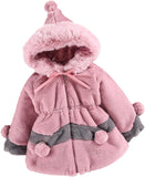 Baby Winter Clothes Girls Lightweight Sweater Children's Padded Warm Cotton Jacket Toddler Snowsuit and Jacket