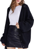 Women's Cardigan 100% Cotton Long Sleeve Oversized Knitted Cardigan